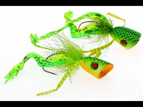 Fluebinding: Bind en geddepopper "Frøen"