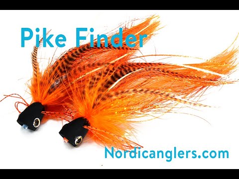 Fluebinding: Sådan binder du en orange geddepopper