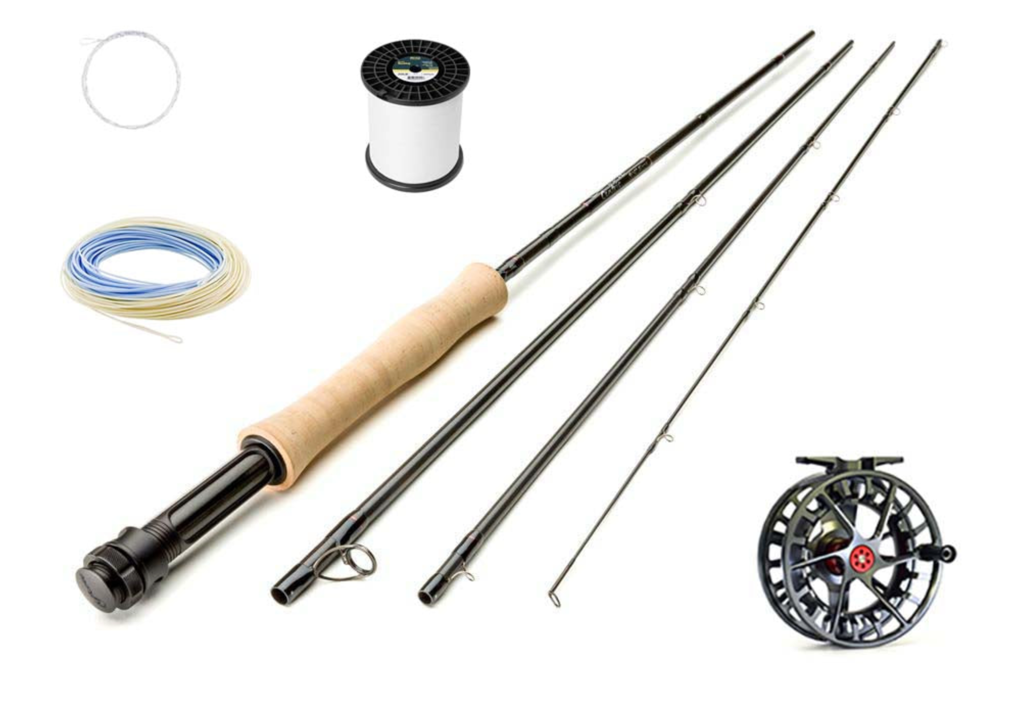 Fluestænger - Fluesæt -  Havørred i åen/skumbille