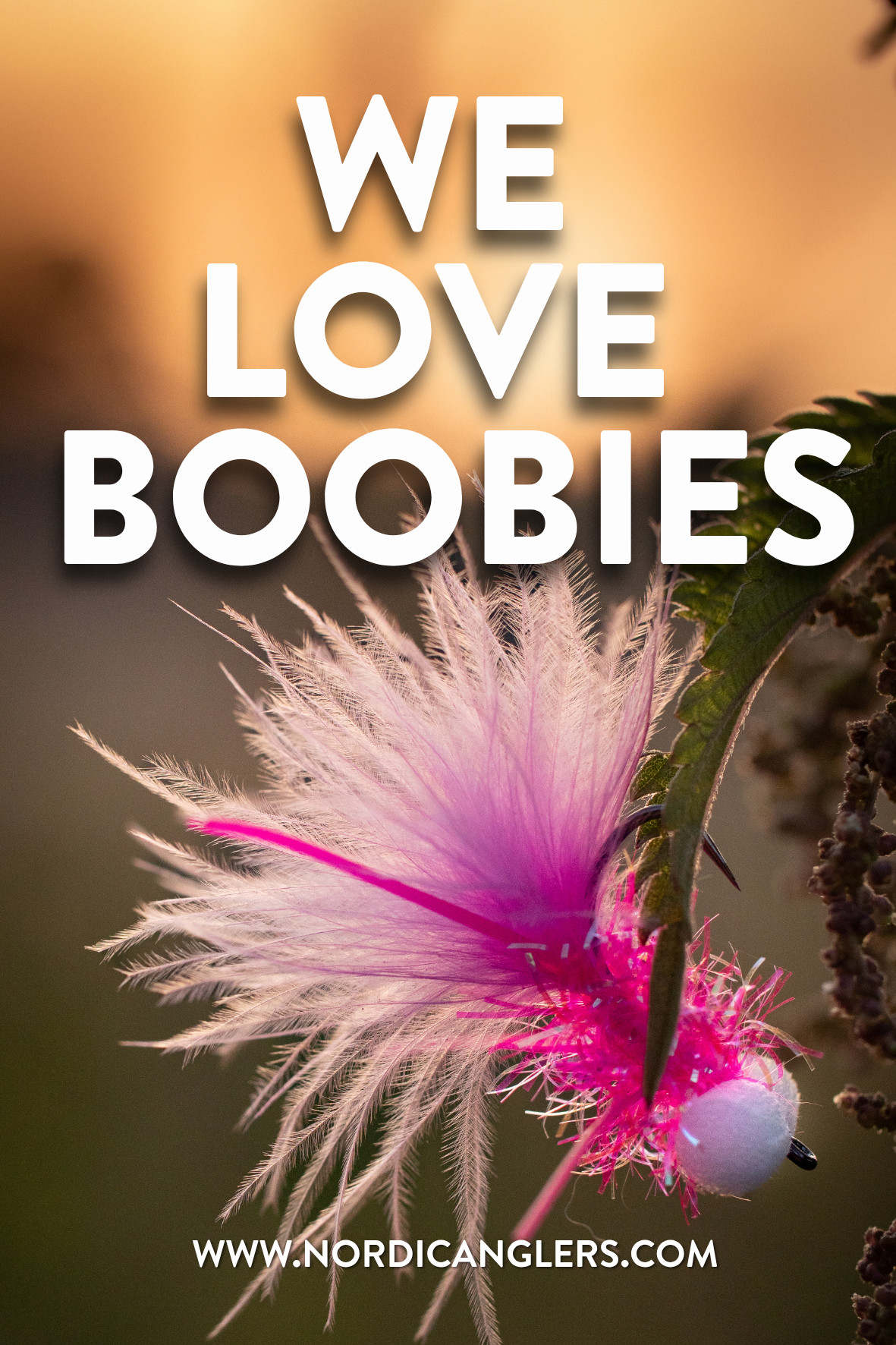 We love boobies - Sticker