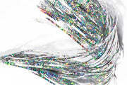 Holo saltwater flash: Bred geddeflash - Silver