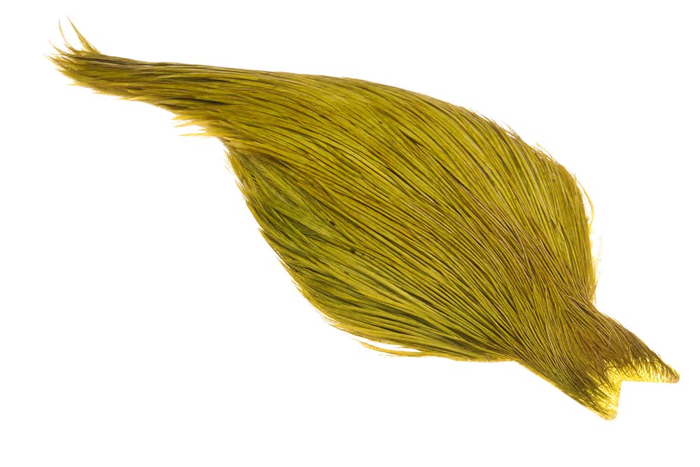 (Bronze Grade) Whiting Red Label Dryfly - Golden Olive
