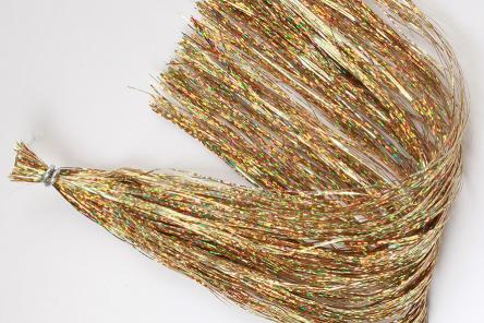 Du tilføjede <b><u>Holographic Flashabou - Gold (dünn)</u></b> til kurven.