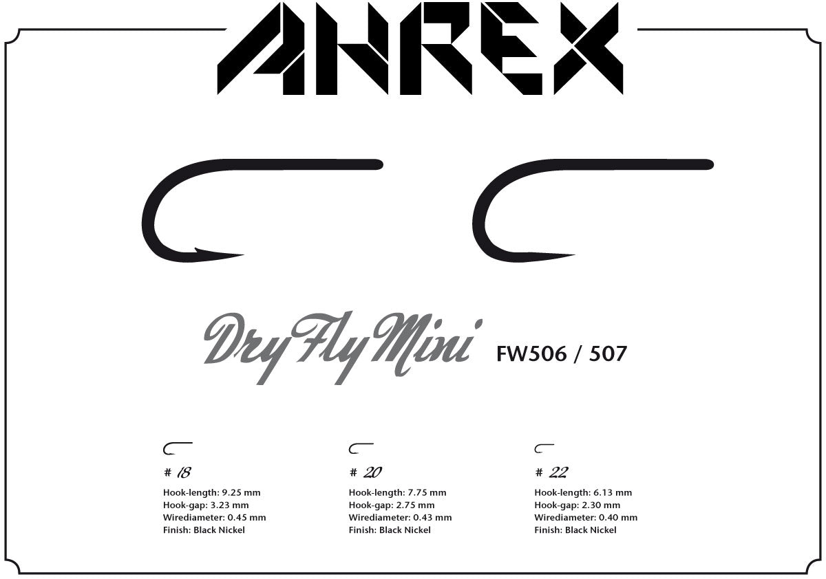 AHREX FW506 – Trockenfliegen-Mini