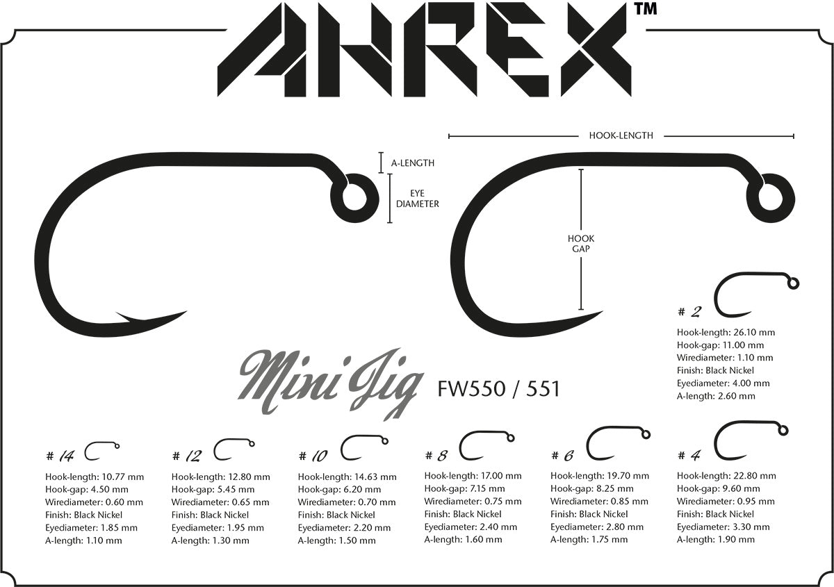 FW551 – Mini Jig ohne Widerhaken