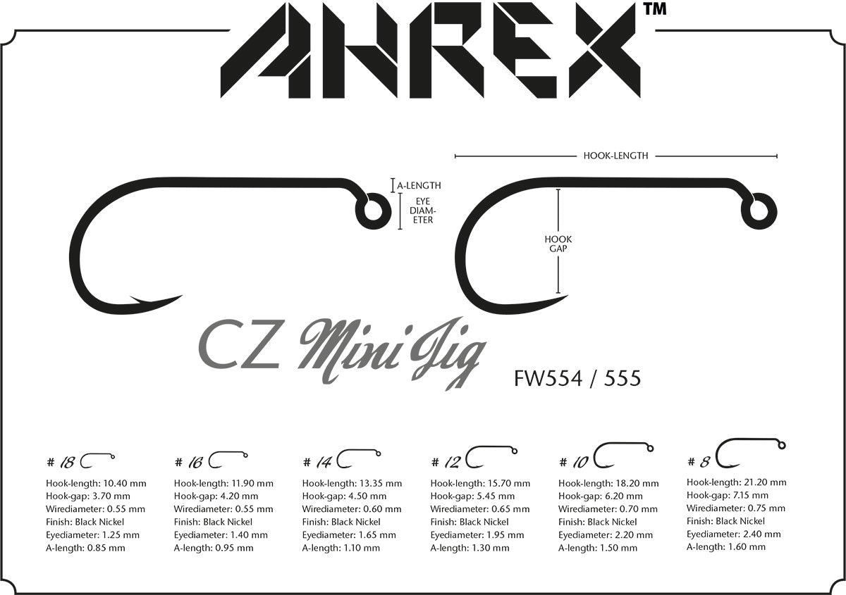 Ahrex FW555 – CZ Mini Jig – Widerhakenlos