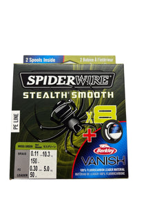 Du tilføjede <b><u>Spiderwire Stealth Smooth x8 + Front</u></b> til kurven.
