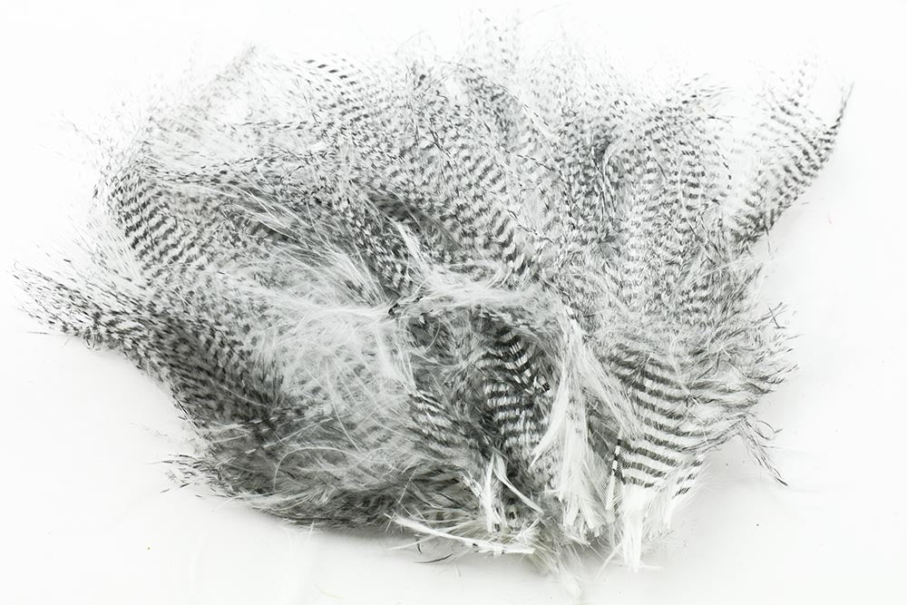 Fine Barred marabou - White