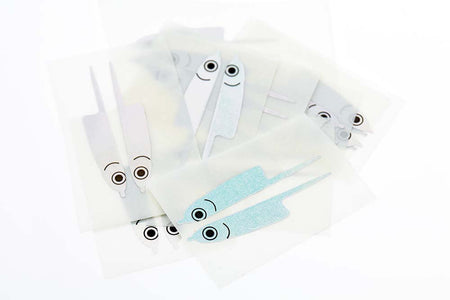 Du tilføjede <b><u>Fleye Foils - Silberseite</u></b> til kurven.