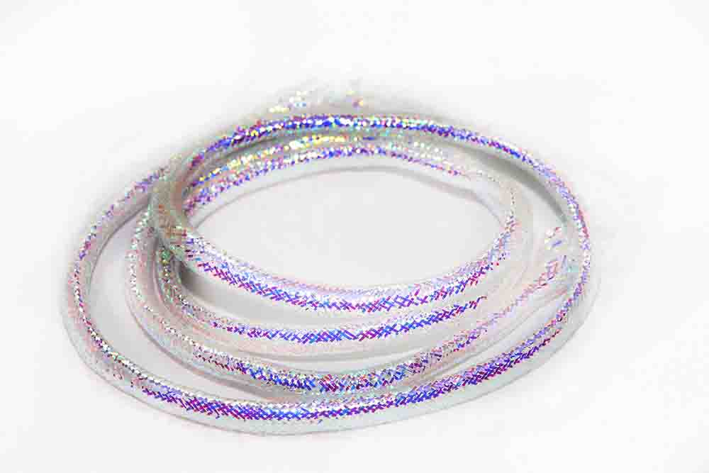 Mylar-Schlauch für Minnow-Körper - Perlmuttton (M)