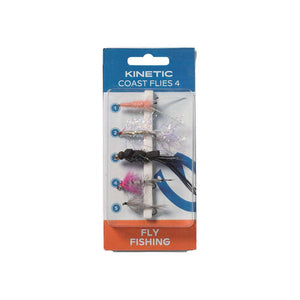 Du tilføjede <b><u>Kinetic Coast Flies 4 - 5 stk. Kystfluer</u></b> til kurven.
