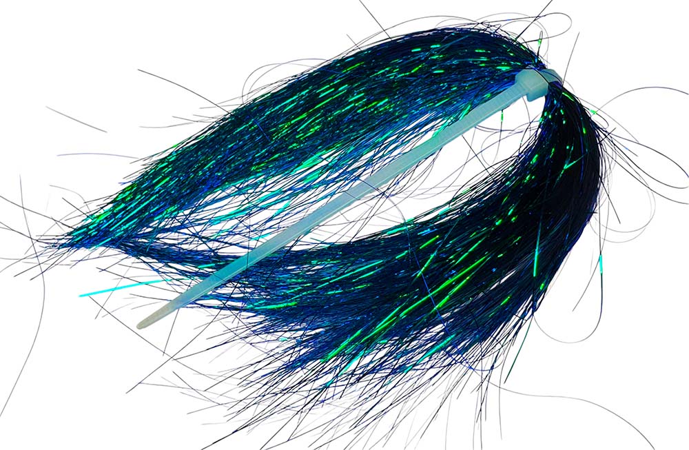 Wing n Flash – Dichromatisches Blau/Grün