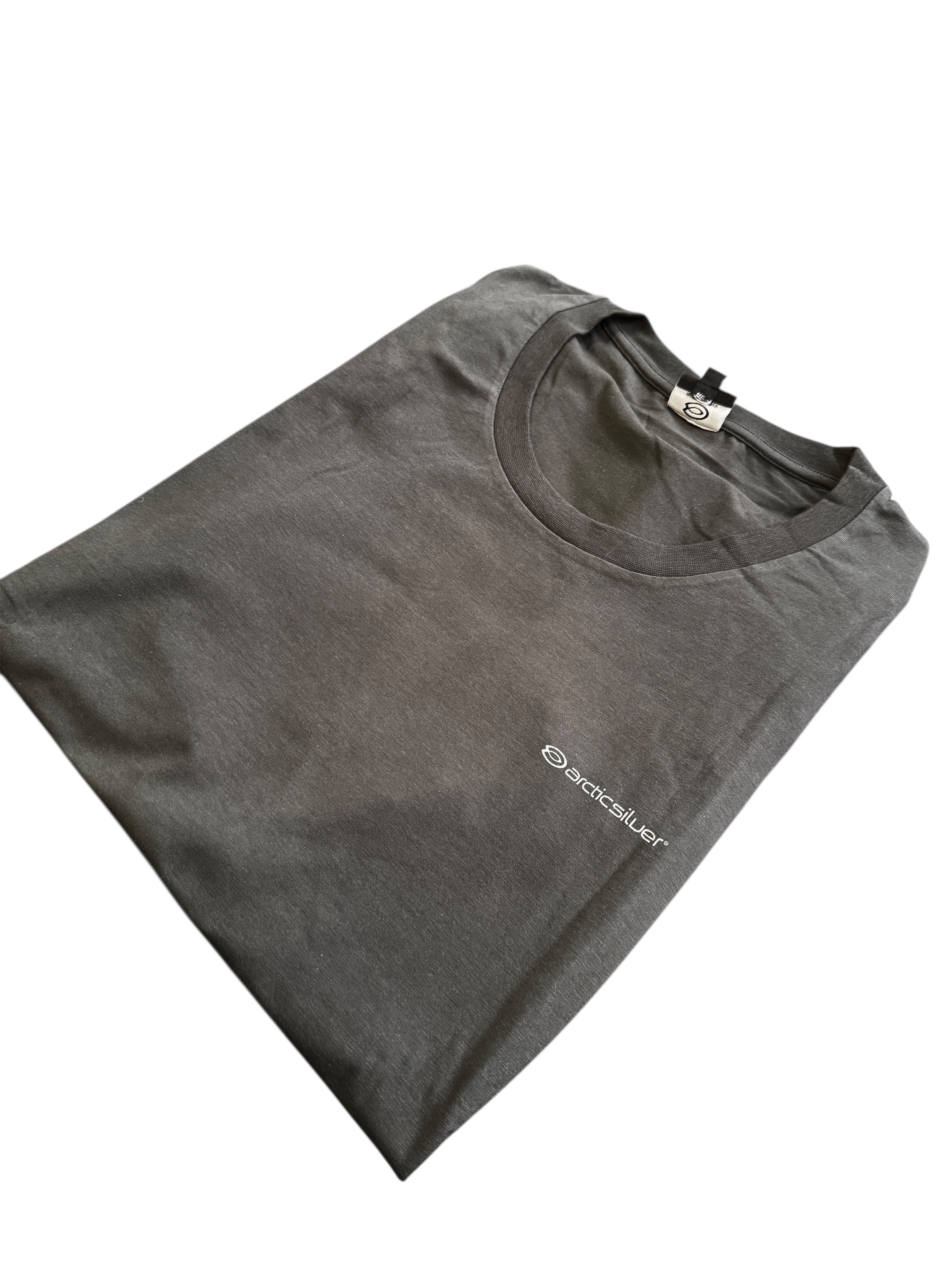 T-Shirt in Arktissilber