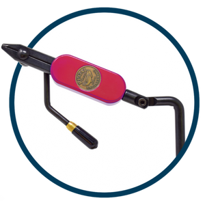 Du tilføjede <b><u>Medallion-Serie: Nur Kopf mit Schaftbacken – Hot Rod Rot</u></b> til kurven.