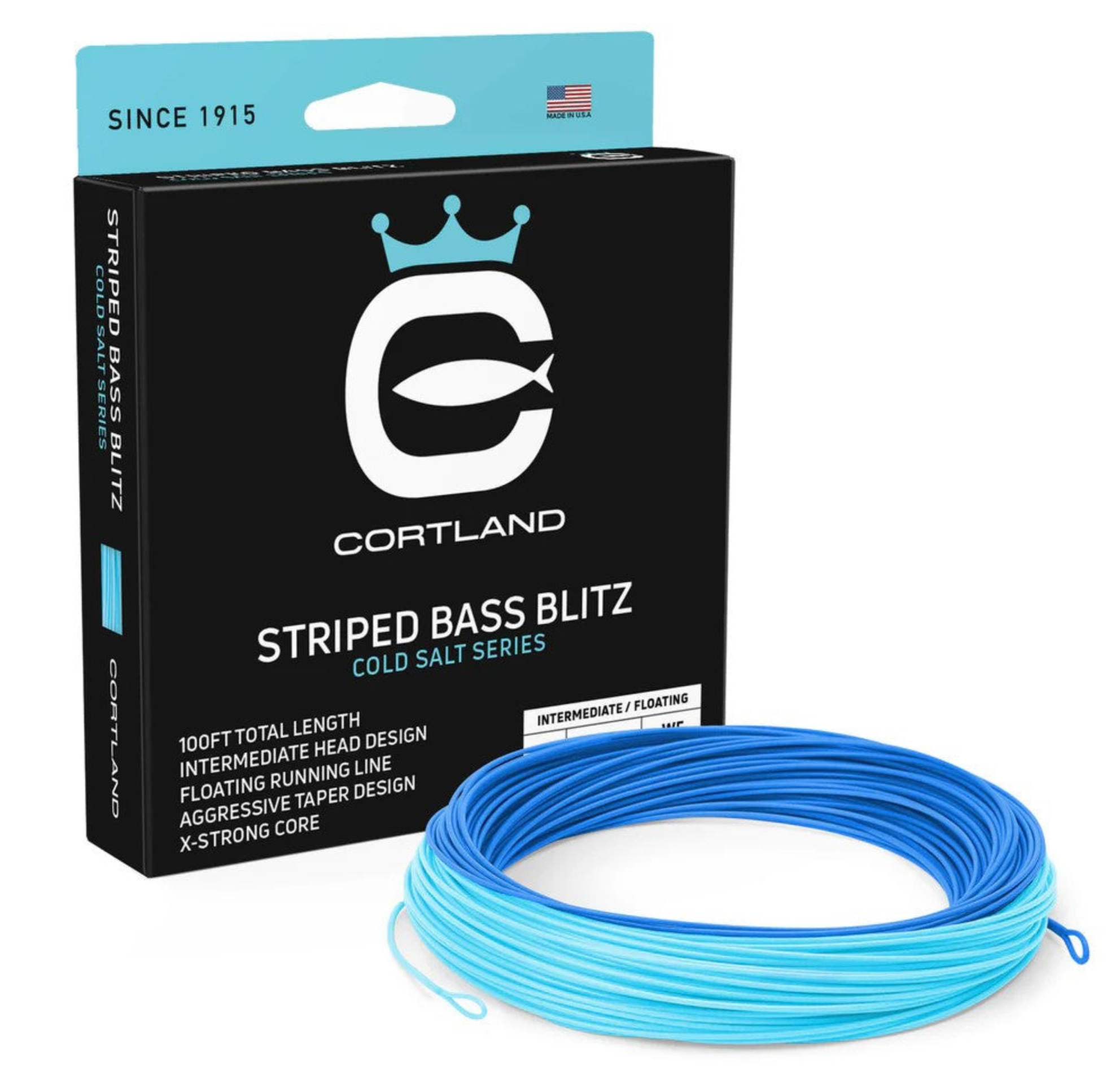 CORTLAND STRIPED BASS INTERMEDIATE - Kaltsalzserie 