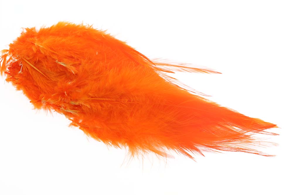 Strung Rooster Saddle Long - Orange