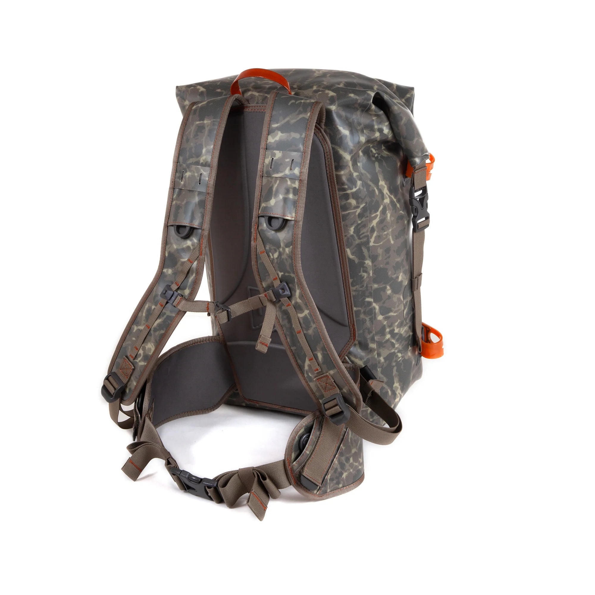 Fishpond Wind River Rolltop-Rucksack – River Camo