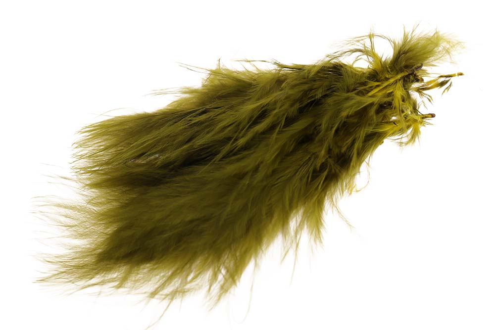Wolly Bugger Marabou - Sculpin Olive