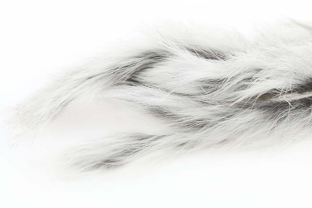 3 mm Rabbit Zonkerstrip - Natural Grey