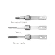 Renzetti - Clouser Minnow Arm - SW Traveler - Clear anodized