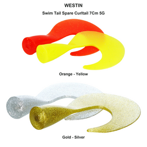 Du tilføjede <b><u>Swim Tail Spare Curltail 7Cm 5G</u></b> til kurven.