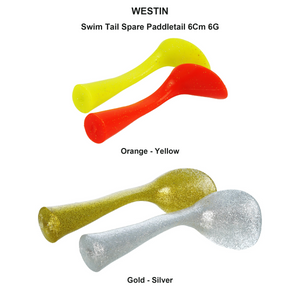Du tilføjede <b><u>Swim Tail Spare Paddletail 6Cm 6G</u></b> til kurven.