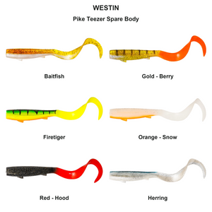 Du tilføjede <b><u>Pike Teezer Spare Body</u></b> til kurven.