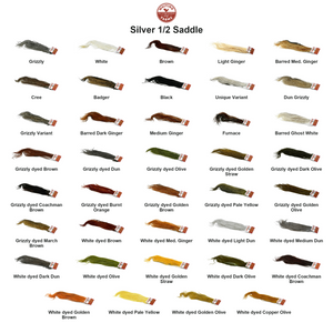 Du tilføjede <b><u>Whiting Silver 1/2 Saddle</u></b> til kurven.