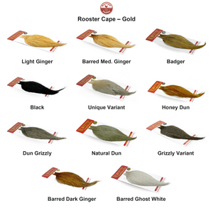 Du tilføjede <b><u>Whiting Rooster Cape – Gold</u></b> til kurven.