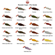 Farveoversigt – Whiting Rooster Cape – Pro Grade