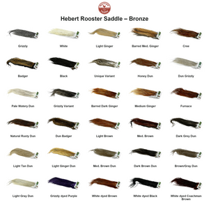 Du tilføjede <b><u>Whiting Hebert Rooster Saddle – Bronze</u></b> til kurven.