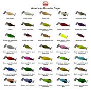 Farveoversigt – Whiting American Rooster Cape