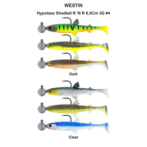 Du tilføjede <b><u>Hypoteez Shadtail R 'N R 6,5Cm 3G #4</u></b> til kurven.