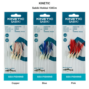 Du tilføjede <b><u>Kinetic Sabiki Hokkai 130Cm</u></b> til kurven.