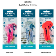 Farveoversigt – Kinetic Sabiki Twister Xl 130Cm