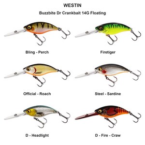 Du tilføjede <b><u>Buzzbite Dr Crankbait 14G Floating</u></b> til kurven.