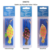Farveoversigt – Kinetic Sabiki Jay Flounder Inline 115Cm