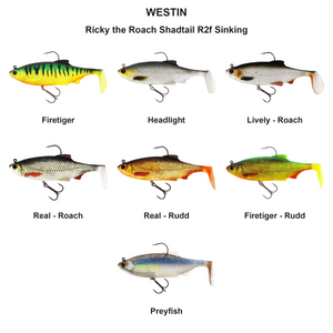 Du tilføjede <b><u>Ricky the Roach Shadtail R2f Sinking</u></b> til kurven.