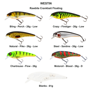 Du tilføjede <b><u>Rawbite Crankbait Floating</u></b> til kurven.