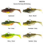Farveoversigt – Gunnar the Goby R2f Sinking