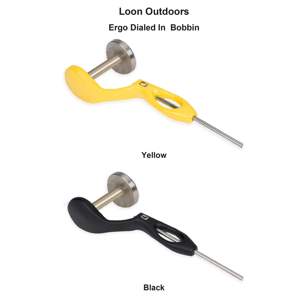 Farveoversigt – Loon Outdoors Ergo Dialed In  Bobbin