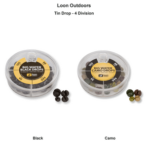 Du tilføjede <b><u>Loon Outdoors Tin Drop - 4 Division</u></b> til kurven.