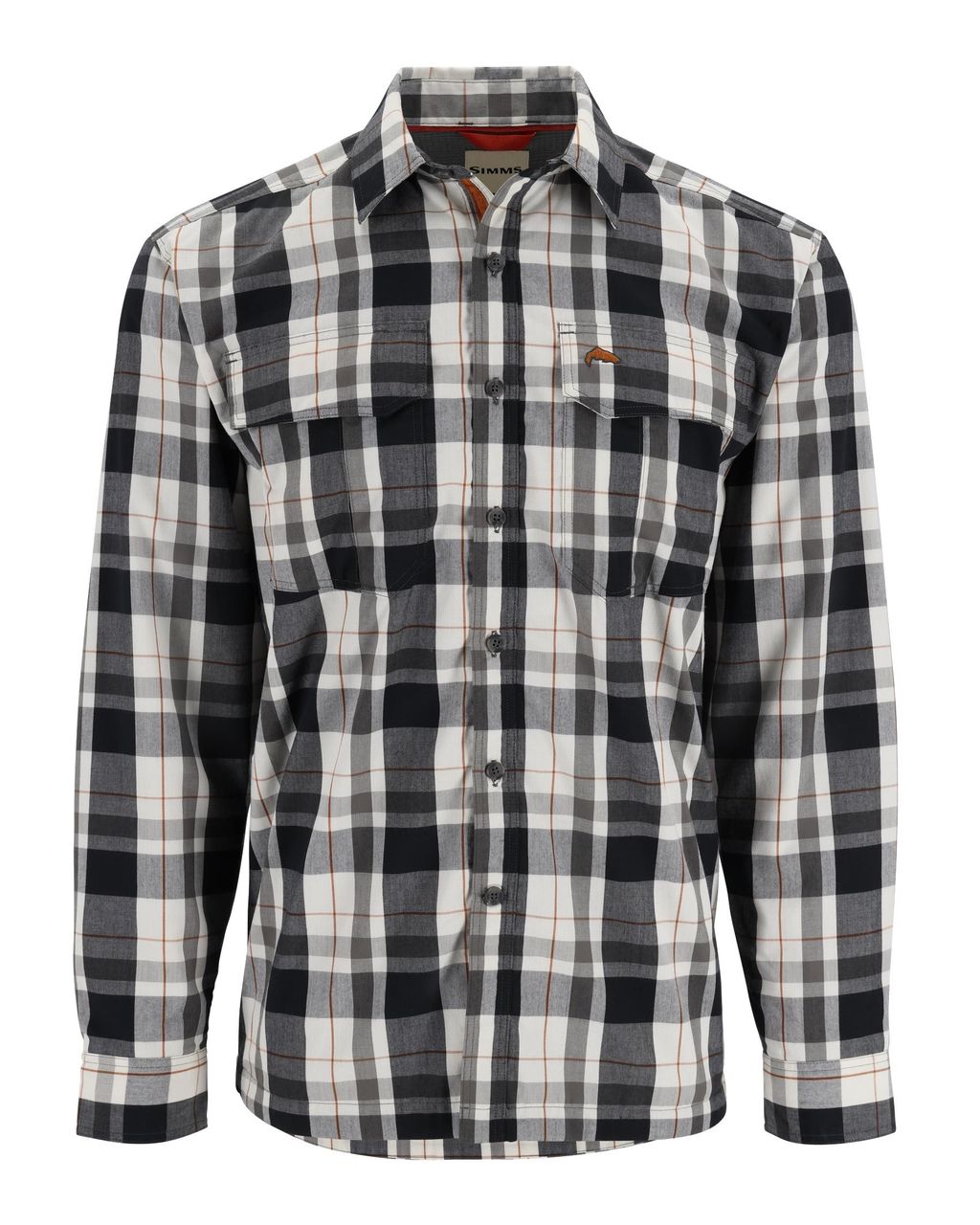 Simms Winterhemd – Gunmetal Logan Plaid