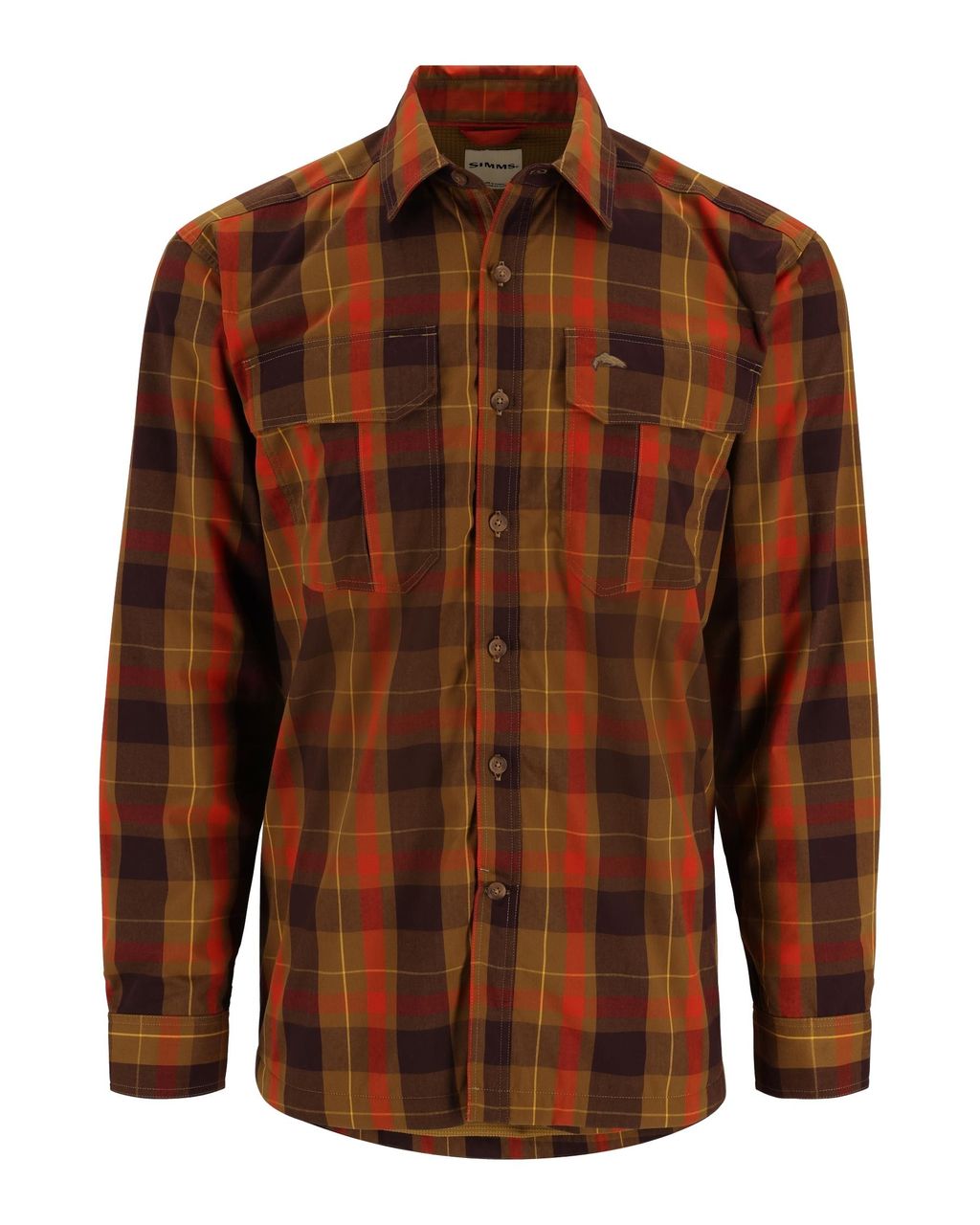 Simms Winterhemd – Bronzeback Logan Plaid