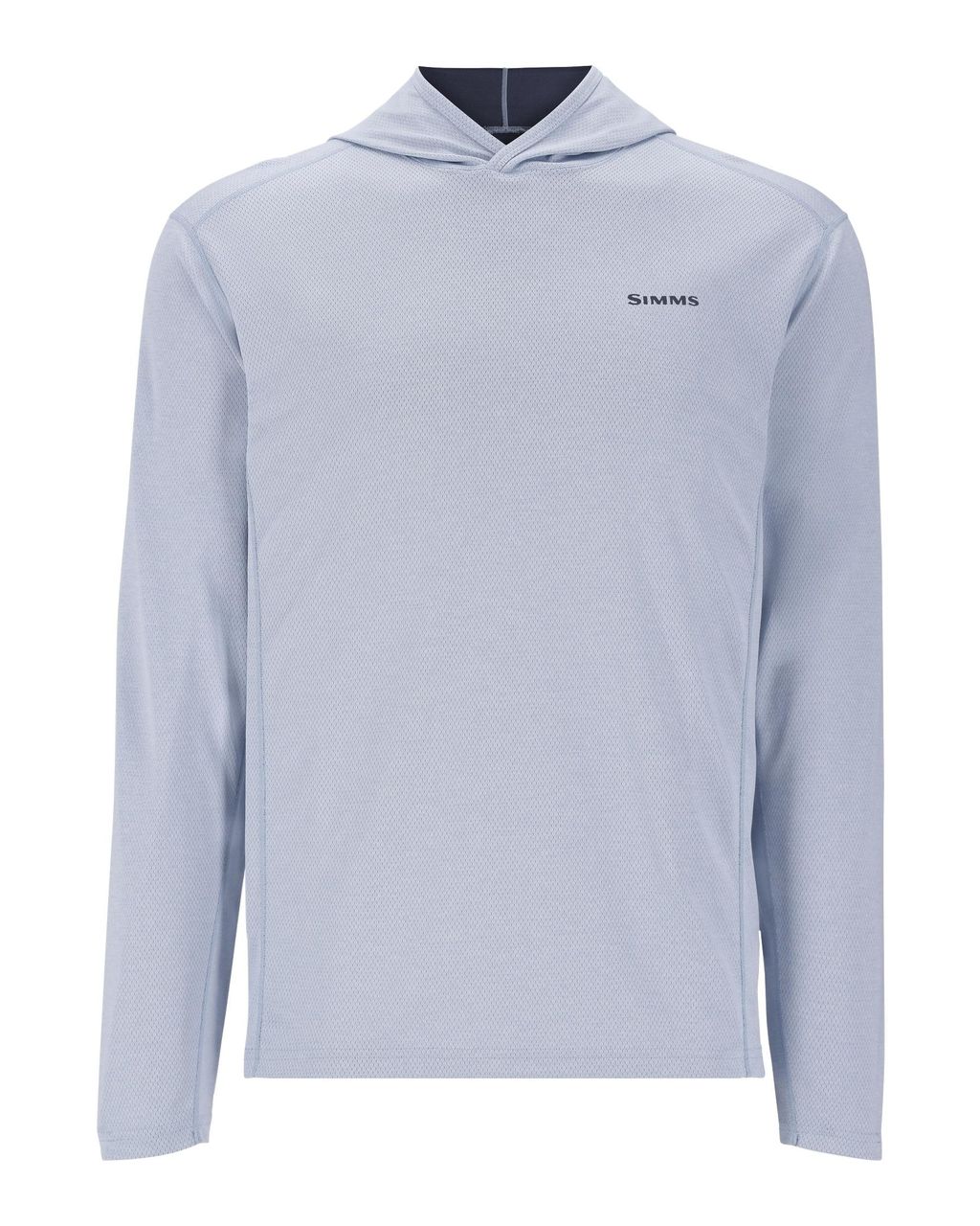 BugStopper Kapuzenpullover – Stahlblau meliert