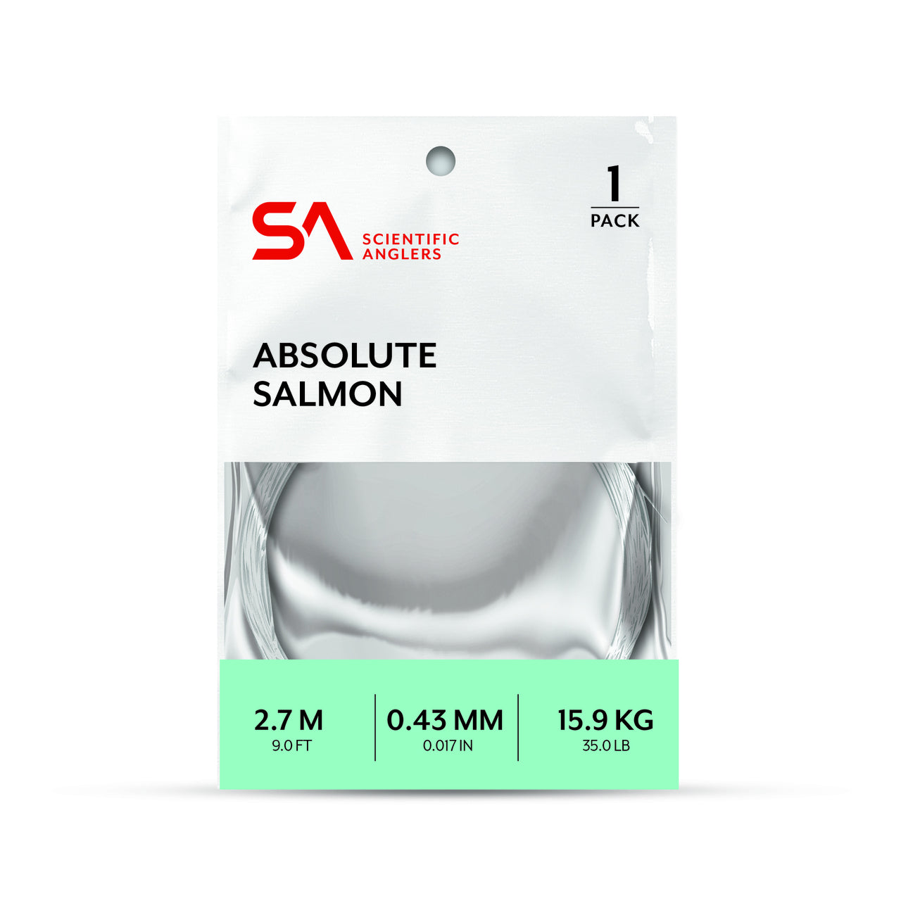 Absolute Salmon Leader - 12 feet