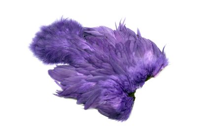 Du tilføjede <b><u>Whiting Rooster Softhackle W Chickabou SH/C Weiß gefärbt Lila</u></b> til kurven.