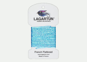 Flachgeflochten – Neonblau