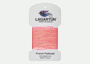 Flacher Zopf – Neonpink