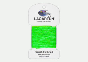 Flachgeflochtenes Haar - Fluoreszierendes Farbdiagramm